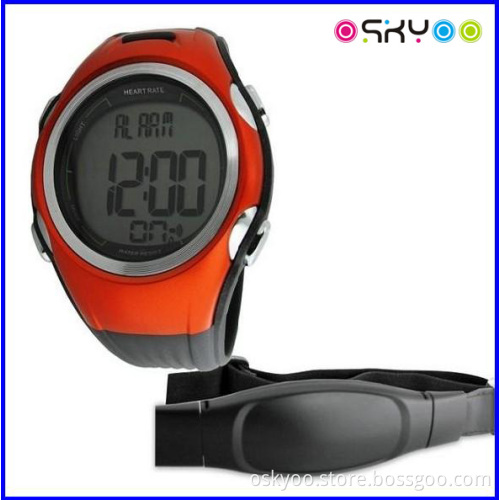 Calorie Counter Heart Rate Wrist Watch with Pulse Alarm Clock